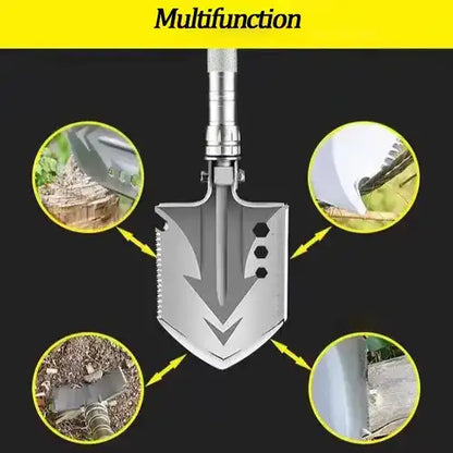 Pala™multiusos de supervivencia para acampar.