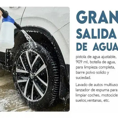 Pistola de Jabon y Agua para Carro Nanoglans™ Limpieza Profesional en Minutos