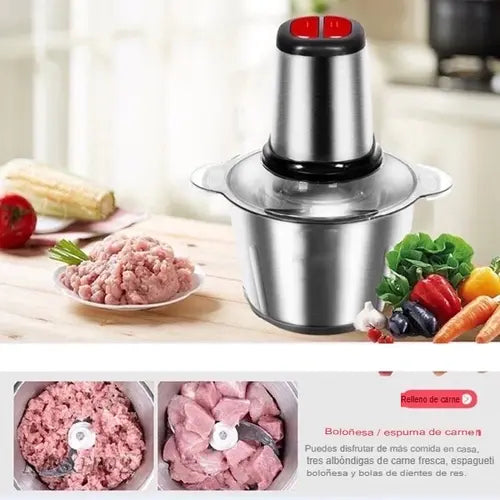 Procesador Eléctrico de Carne Profesional  ¡Potencia y Precisión en tu Cocina!