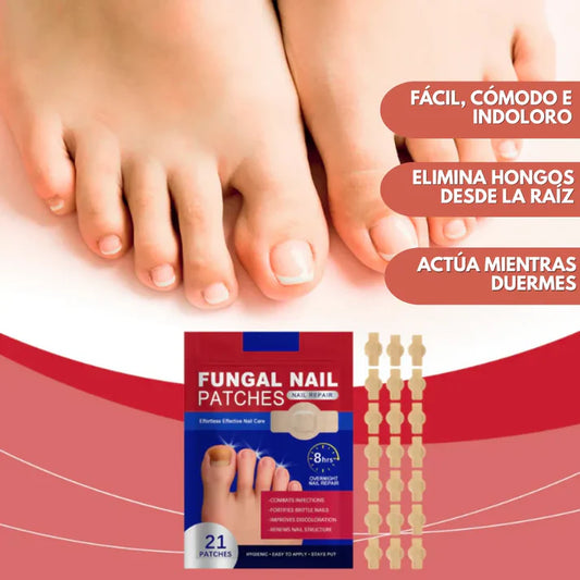 PureSkin 360™ Parches Antihongos - Eliminan Hongos y Regenera tus uñas