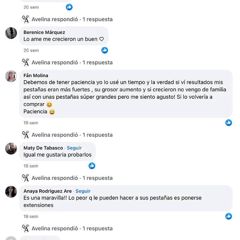 Serum Avelina™  Regeneración Intensa para Cejas y Pestañas Crece 3x Más Denso