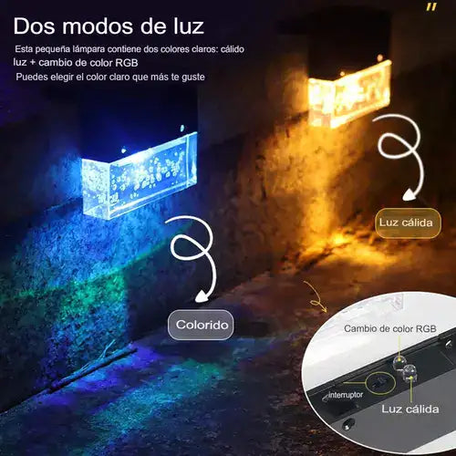 SolarGlow™  Iluminación solar para jardín X 2 UNIDADES