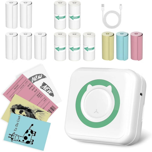 ToolMax® Impresora Portatil Fotografica + 🎁 10 Rollos para impimir