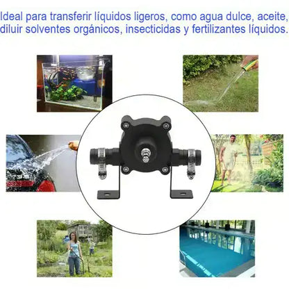 Bomba de agua portatil impulsada por taladro™