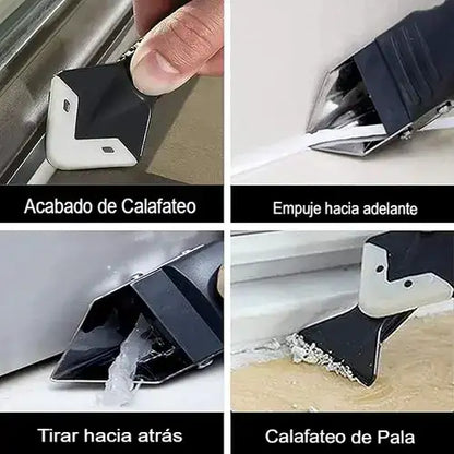 MULTIHERRAMIENTA  LECHADA Y RESANE  3 en 1©