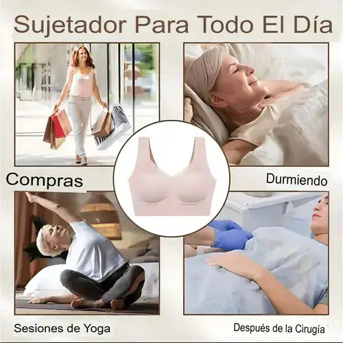 BRA Inalámbrico🔥Push up 👍No más Senos Caídos