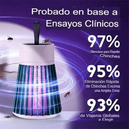 🔥Descuento sorpresa🔥Lámpara atrapa insectos y moscas  recargable por USB