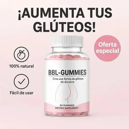 CURVY GUMMIES BBL™ X 60 ¡LOGRA UNA SILUETA INFARTANTE!