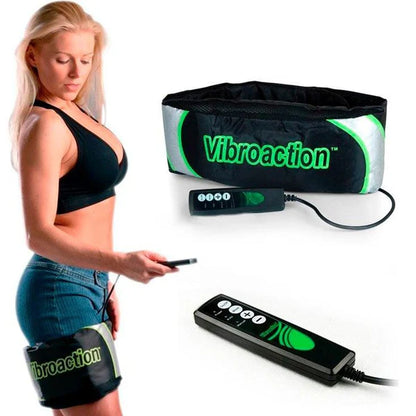 VIBROACTION™ Cinturón Adelgazanta de masaje con Vibración+🎁Bolsa de transporte GRATIS