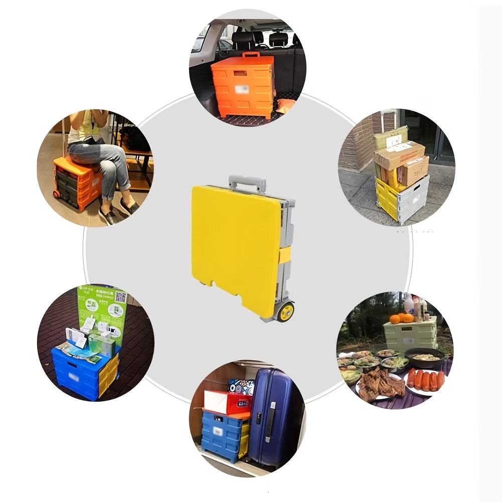 FlexiCart™ Carrito de Compras Plegable y Portátil (Oferta Limitada)