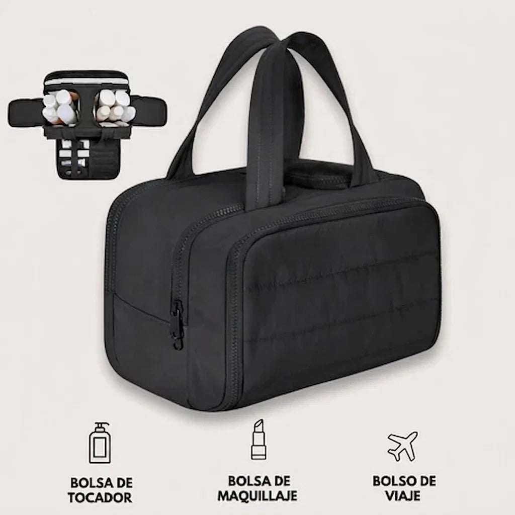 Neceser Bagsmart™ Deja de rebuscar en tu maleta. Ábrelo y encontrarás todo en su sitio.