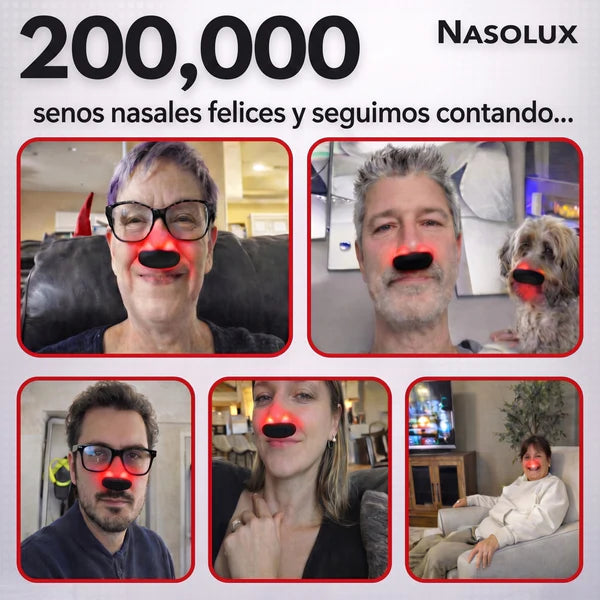 Nasolux™ Terapia nasal con luz roja