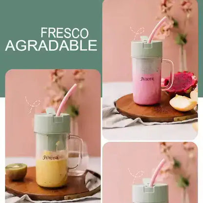 BlendLife Pro®  Vaso Licuadora con Pitillo
