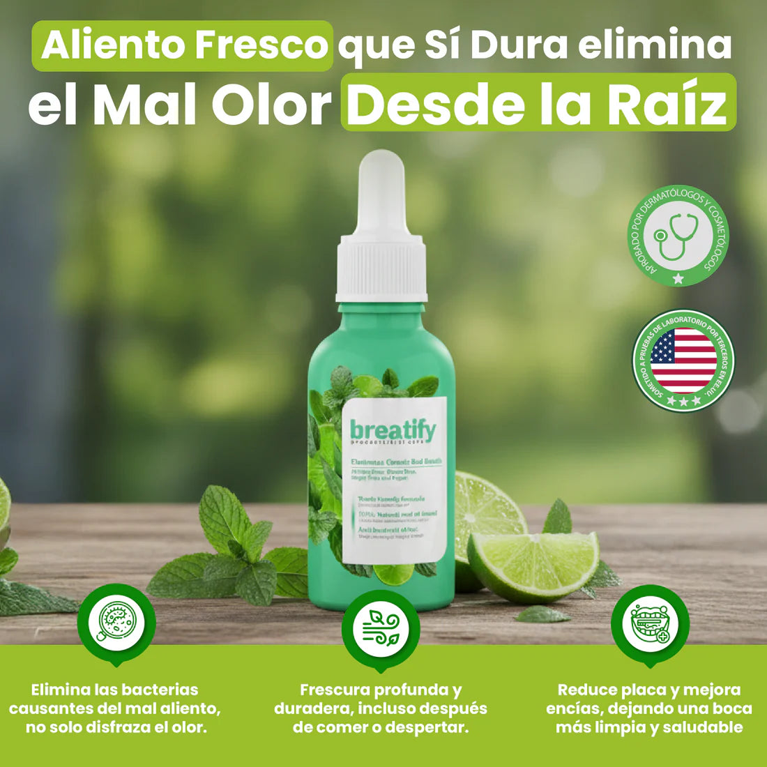 2X1 Gotas para eliminar el olor de la boca- Tratamiento para el mal aliento