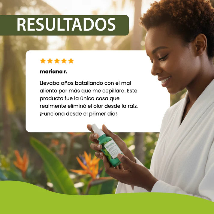 2X1 Gotas para eliminar el olor de la boca- Tratamiento para el mal aliento