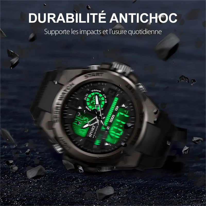 Reloj Sanda Deportivo Sumergible 2026™ +🎁Obsequio caja  de acero inoxidable