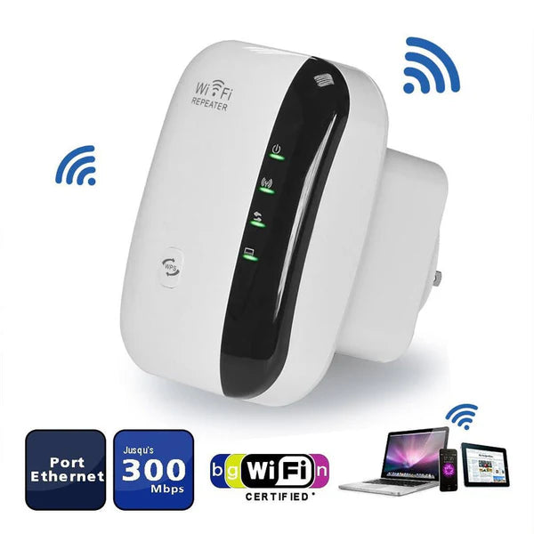 Repetidor WiFi Hogar – Amplía tu Cobertura – Señal Estable en Toda la Casa