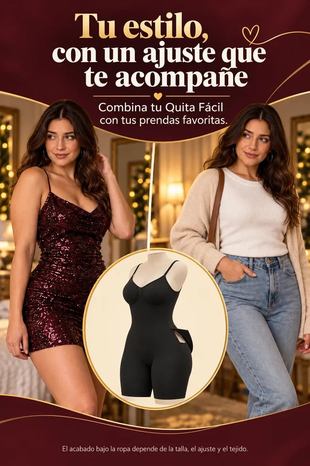 Faja enteriza de control abdominal™ La faja que no tienes que quitarte para ir al baño