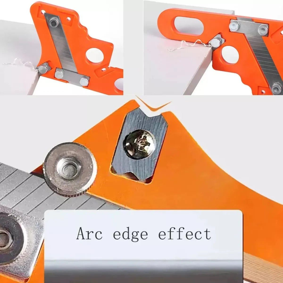 Recortadora de canto™ 2 EN 1 . 📏Bordes perfectos en melamina, PVC, chapa o canto. Sin margen de error.