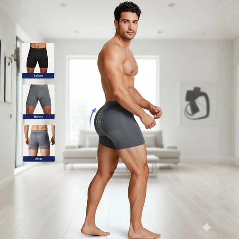 GlutPower™ Bóxer Levanta gluteos para hombre 🎁HOY EN OFERTA X2 UNIDADES